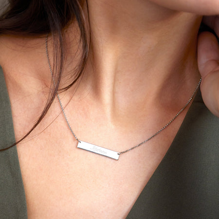 Tiny Initial Necklace | Simple & Dainty
