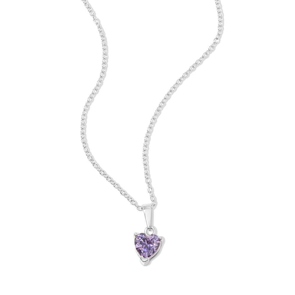 Custom Heart Drop Birthstone Necklace | Eve's Addiction