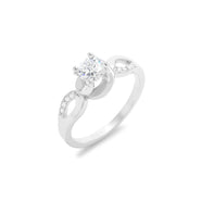 Brilliant Cut CZ Infinity Promise Ring