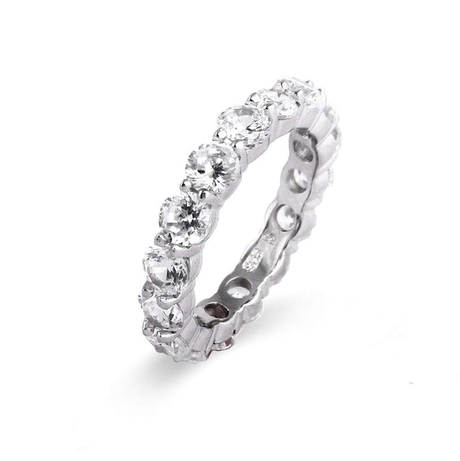 Celebrity Style Replica CZ Engagement Band