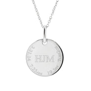 New Baby Engravable Mother Necklace