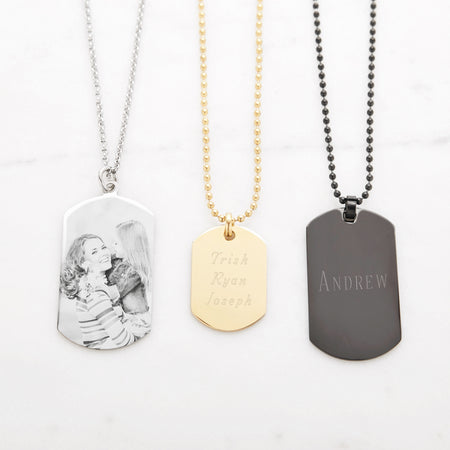 Tiny Tags Personalized Nameplate Necklace