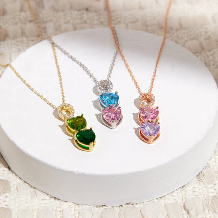 Custom Swarovski Crystal Necklaces | Birthstone Jewelry for Her