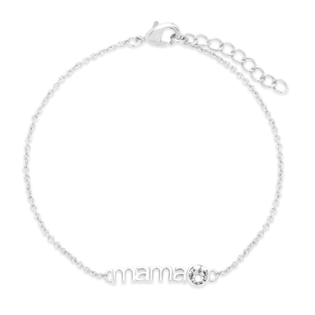 Custom Birthstone Mama Bracelet