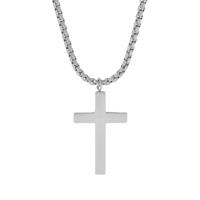 Men's Stainless Steel Cross Pendant