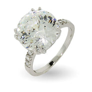 Sensational 6ct Millennium Cut CZ Right Hand Ring