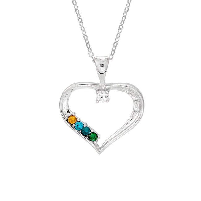 Nana Mothers Tree of Life Birthstone Necklace & CZ Bezel Female Adult in-  Yellow Gold Plated Stone 4 - Walmart.com