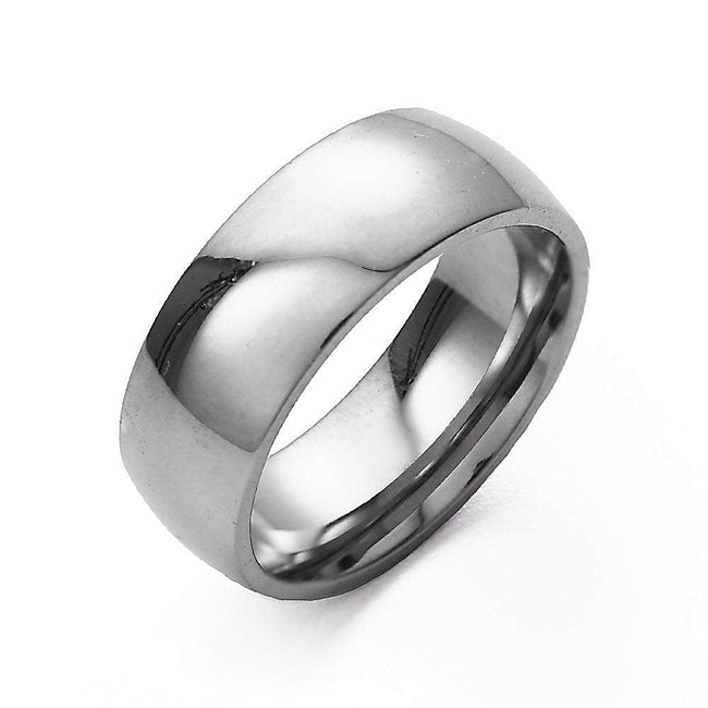 7mm Stainless Steel Wedding Band