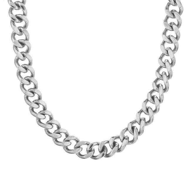 Men's Stainless Steel Curb Chain Necklace