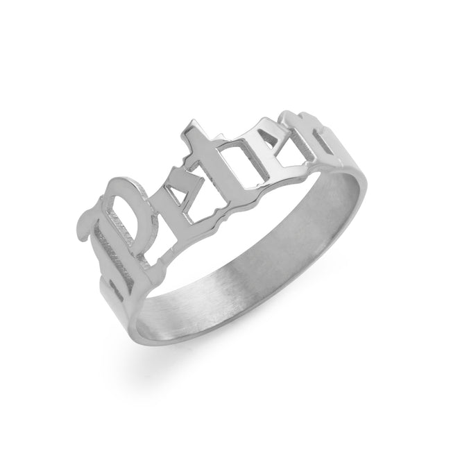 Name Wala Ring | Adjustable Name Ring | Customised Jewelry – Jewellery Hat