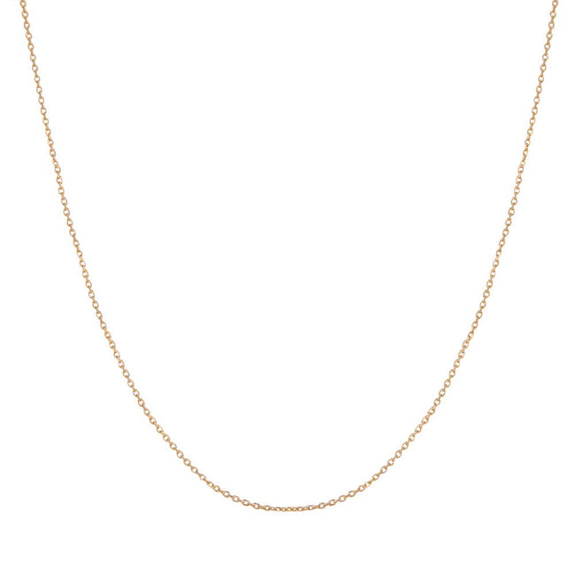 14K Gold Rolo Chain | 18 Inches in Length