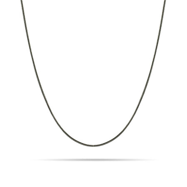 Sterling Silver Rhodium Snake Chain