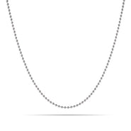 Sterling Silver Beaded Chain