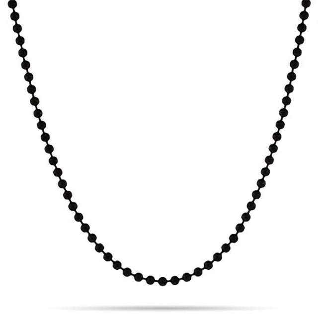 Black IP Bead Chain