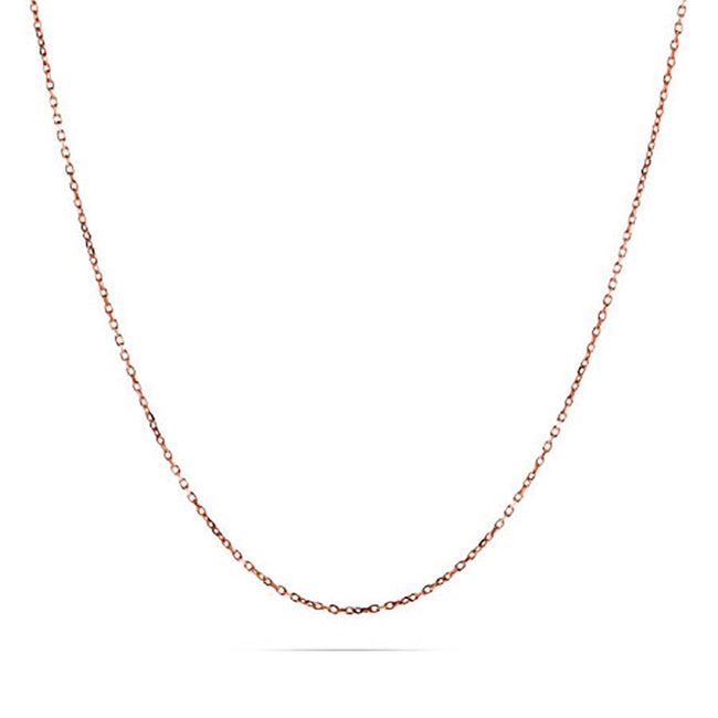 Rose Gold Vermeil Rolo Chain