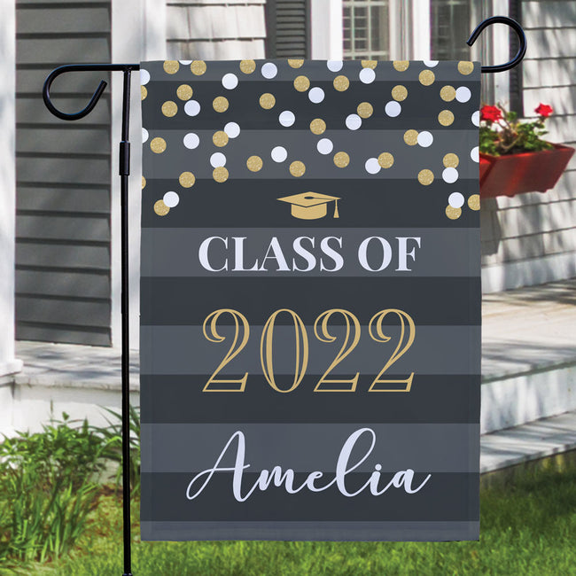 Custom Graduation Garden Flag