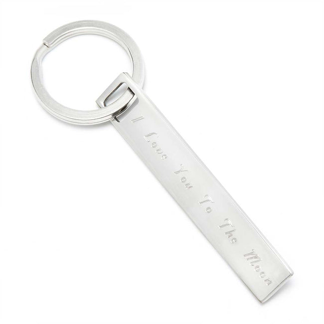 Engravable Tag Keychain