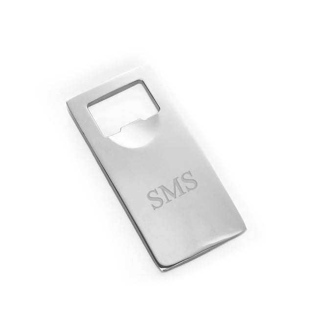 Engravable Rectangular Bottle Opener