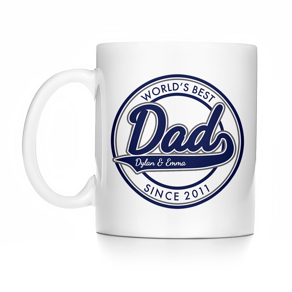 Personalized Fishing Dad Mug