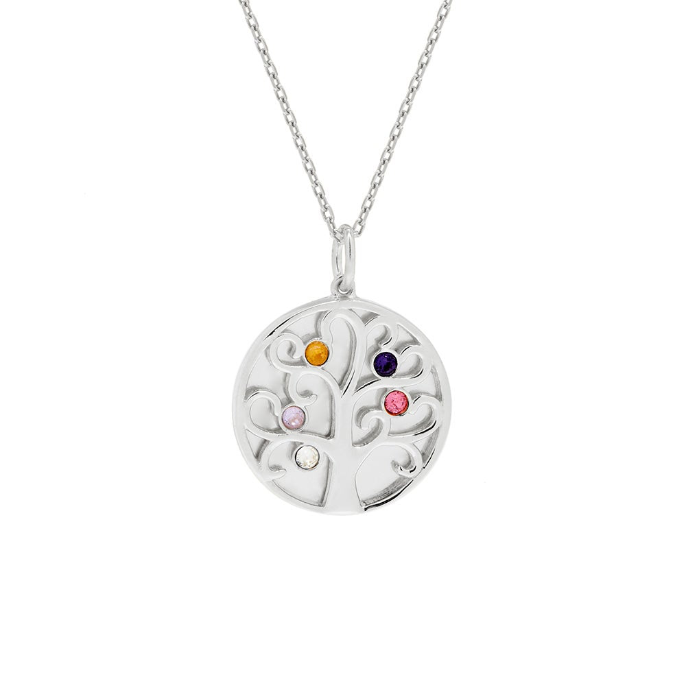 5 stone mothers necklace