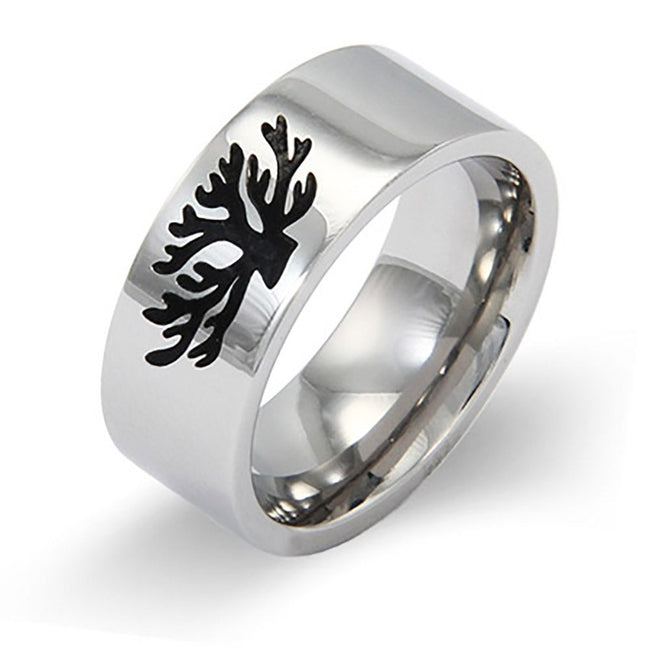 Engravable Tree of Life Message Band