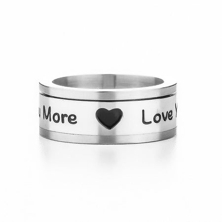 I Love You More Buckle Ring For Sale at 1stDibs