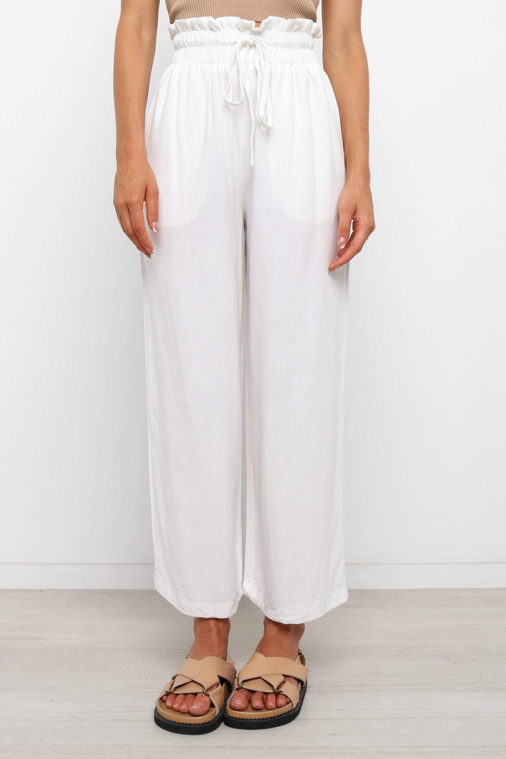 Hawthorne Pant - White - Petal & Pup USA