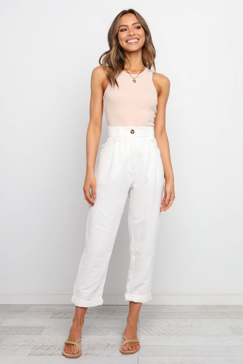 Talaren Pant - White - Petal & Pup USA