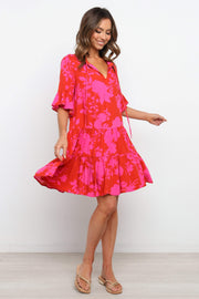 Brighton Dress - Red - Petal & Pup USA