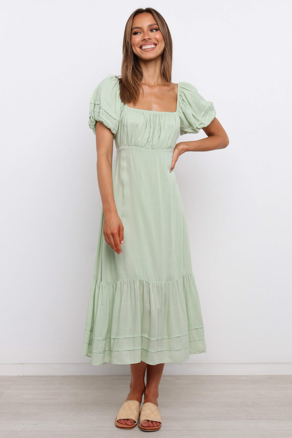 Flint Dress - Green - Petal & Pup USA