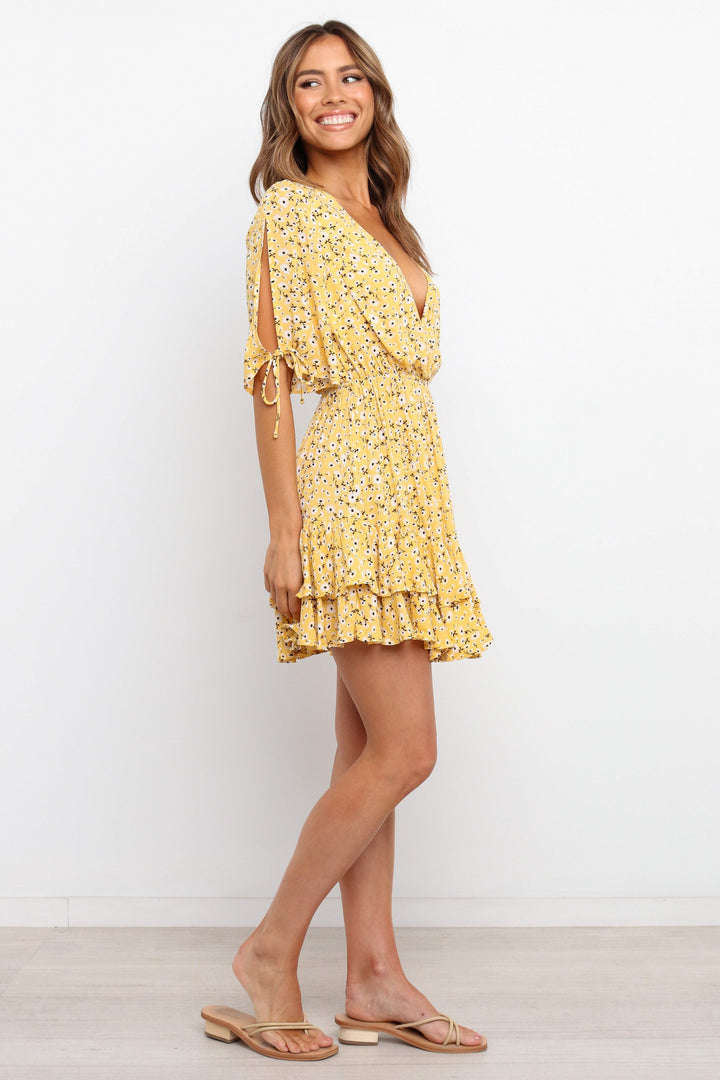 Galloway Dress - Yellow - Petal & Pup USA