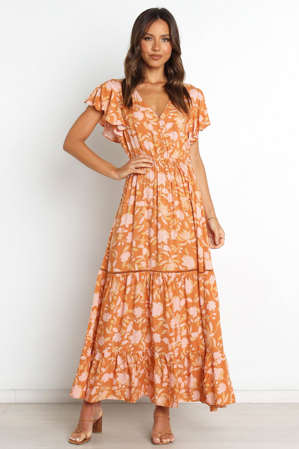 Imogen Dress - Rust - Petal & Pup USA