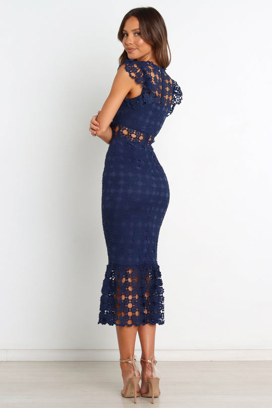 Lauren Dress - Navy - Petal & Pup USA