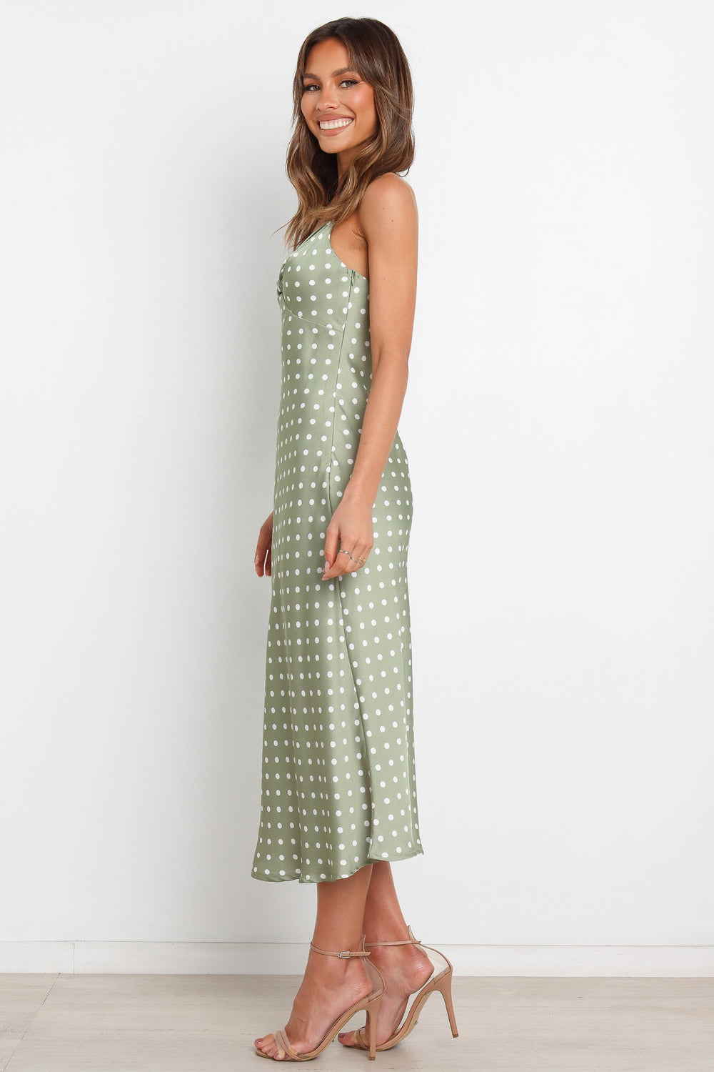 Petal and Pup USA DRESSES Lia Dress - Green Spot (Partially received waiting on size 0)