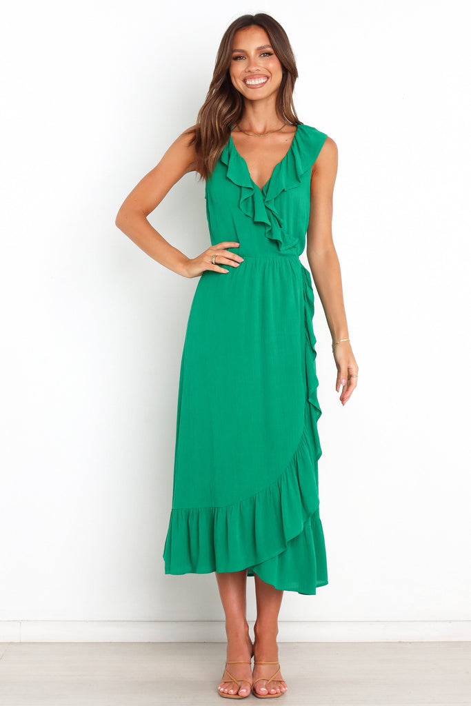 Mariska Dress - Green - Petal & Pup USA