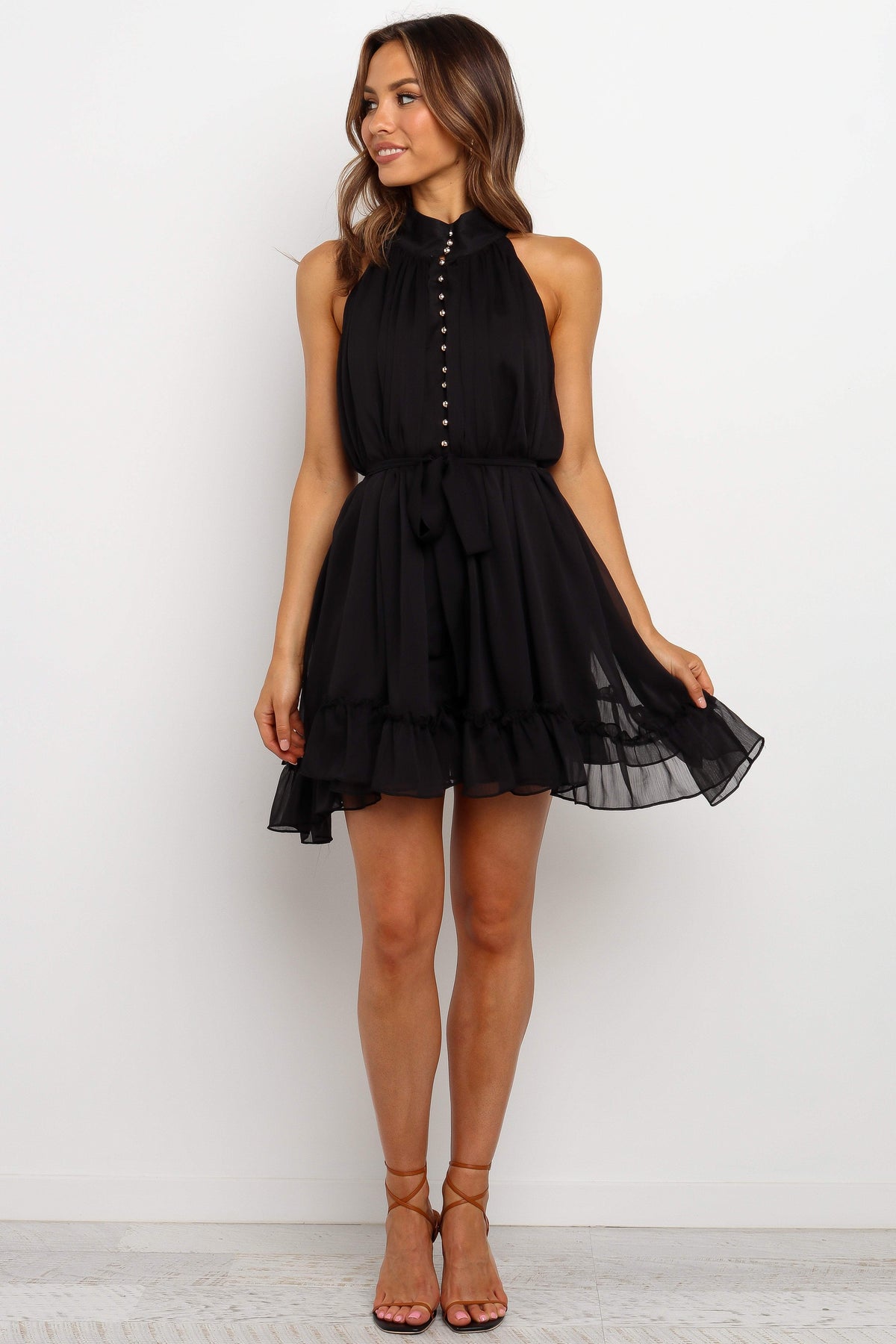 petal and pup black dress