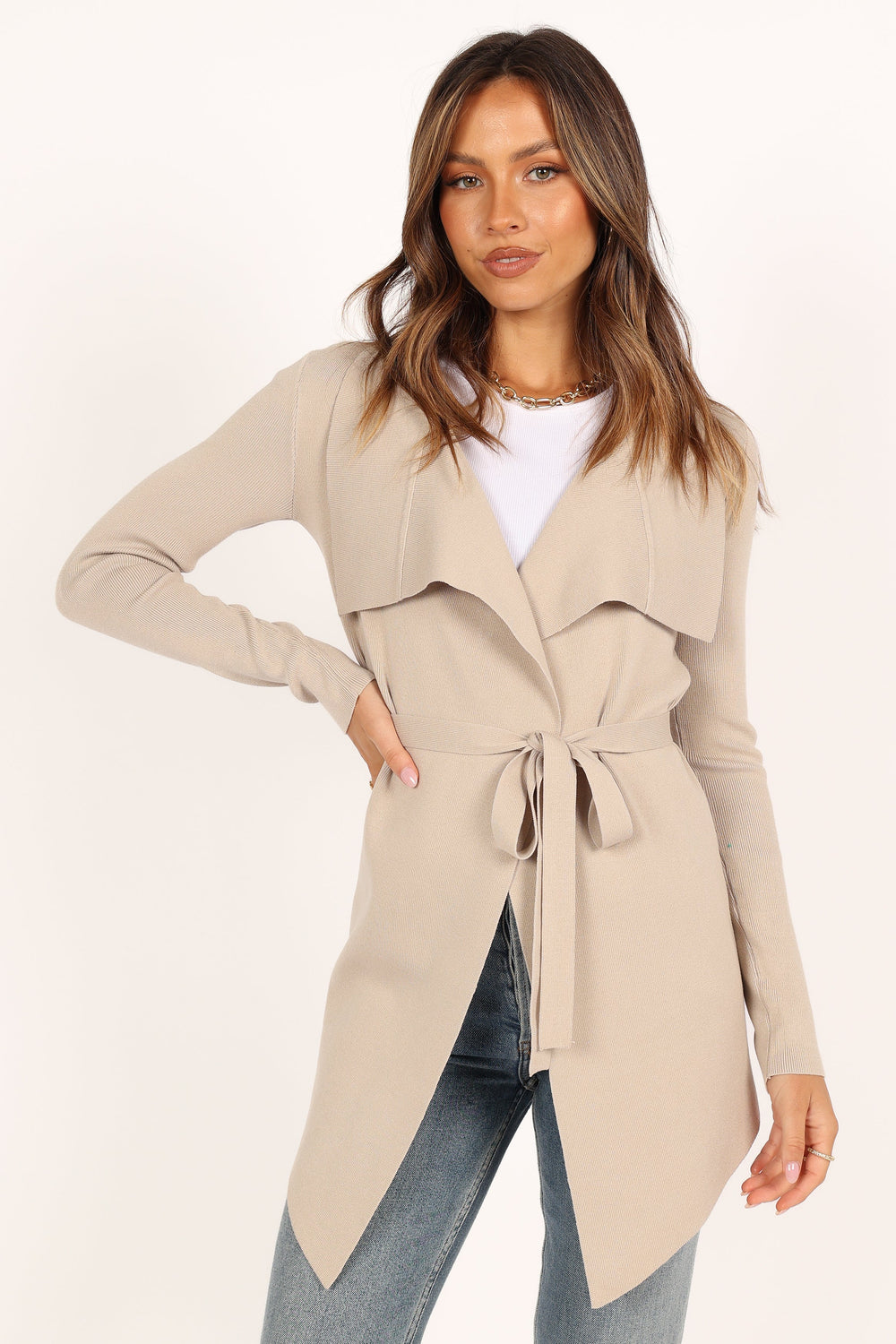 Zimmer Cardigan - Beige - Petal & Pup USA