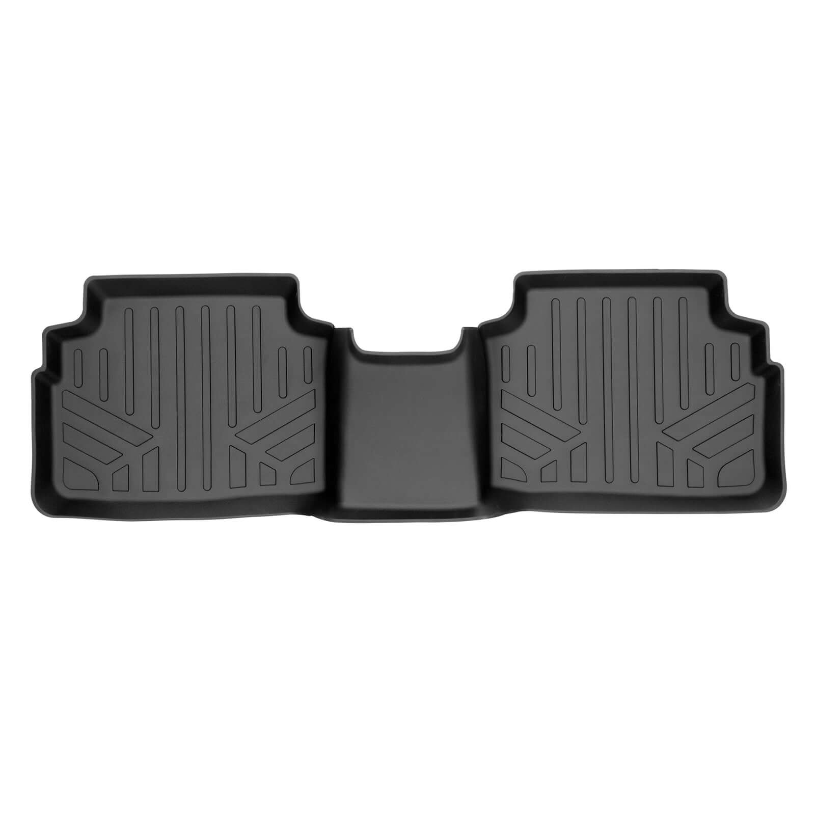 SMARTLINER Custom Fit All Weather Protection Black 2nd Row Liner Compatible With (0)