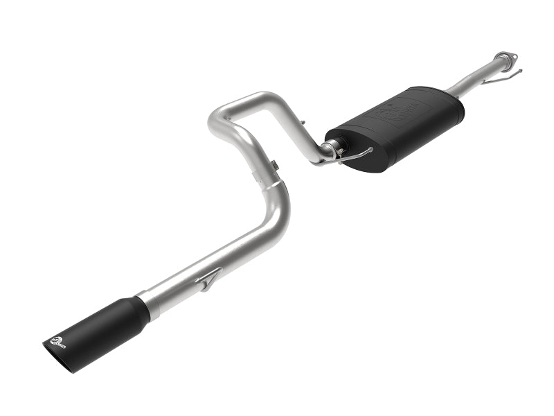 aFe MACHForce XP 2.5in 304-SS Exhaust Cat-Back w/ Black ...