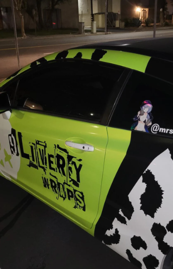 Anime ITASHA Hatsune Miku car side sitcker car door sticker wrap fit any  cars  eBay