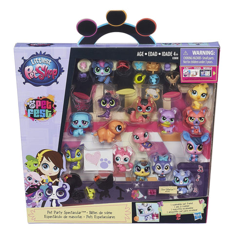 Littlest Pet Shop Pet Party Spectacular Collector Pack Toy, Includes 15 Pets,