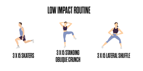 Low impact routine
