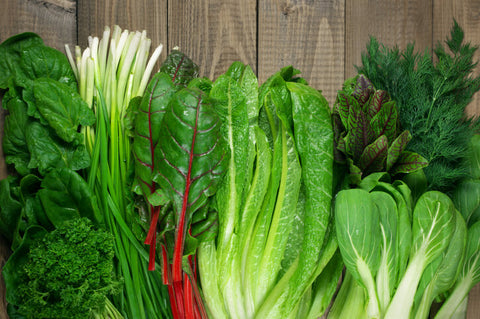 Leafy greens a good source of folate