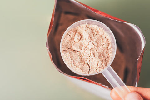 Measuring protein powder a great post-workout supplement during the follicular and ovulation phases