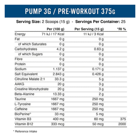 Nutritional Information