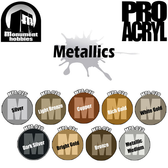 Pro Acryl - Metallic Set