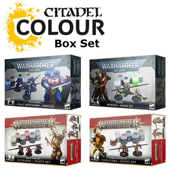 Citadel Colour: Parade Ready Paint Set Warhammer 40k Warhammer 40K