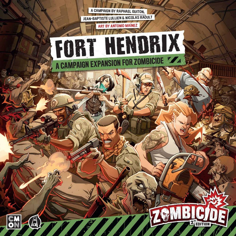 Zombicide 2ndEdition Fort Hendrix Expans-