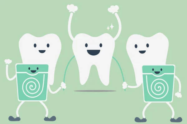 La importancia del uso del hilo dental con carbon Helly White
