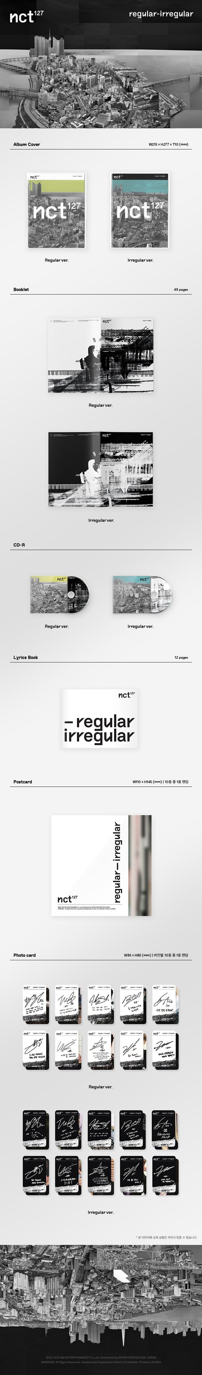 NCT 127 - regular - irregular